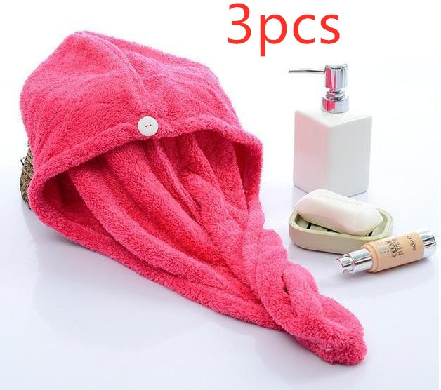 Hair Dryer Cap, Absorbent Dry Hair Towel
