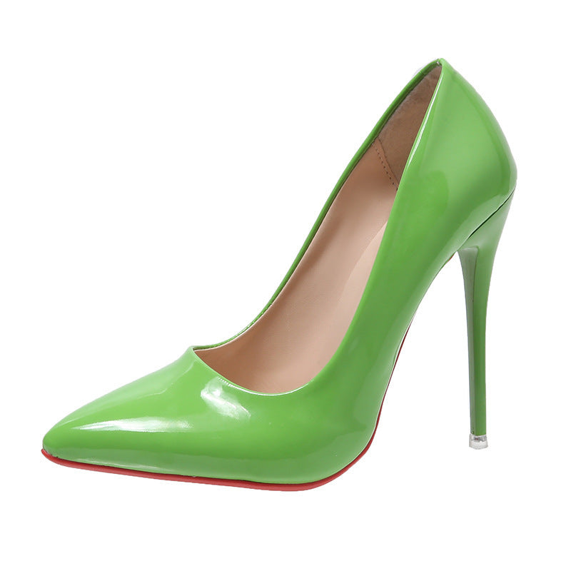 Plus Size Women's Shoes High Heels Sexy Stiletto Heel Fruit Color