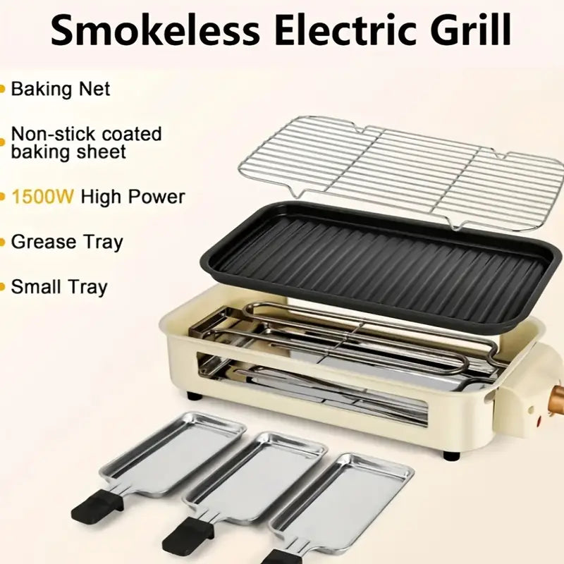 Portable BBQ Grill, Electric Griddle