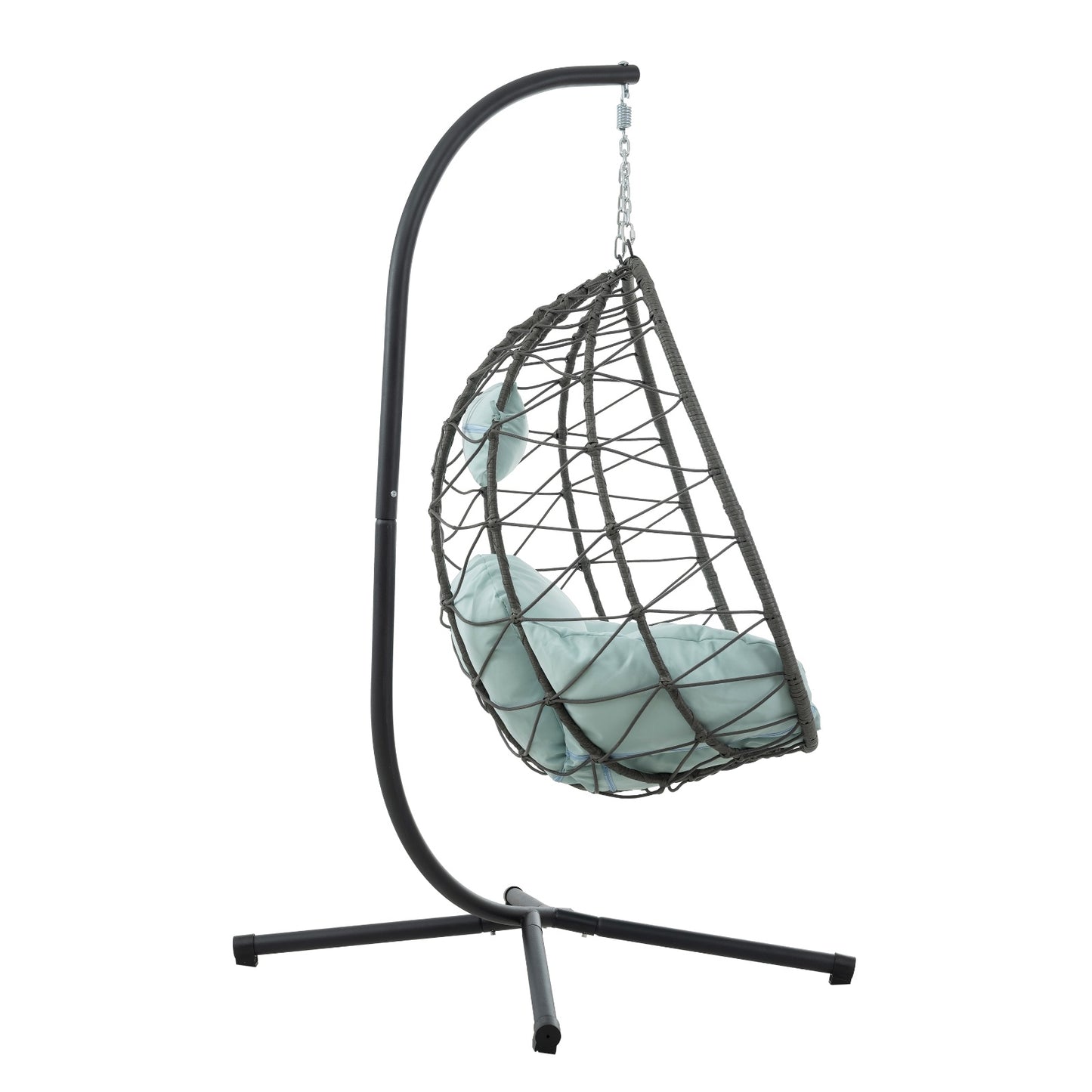 Egg Chair With Stand Indoor Outdoor Swing
