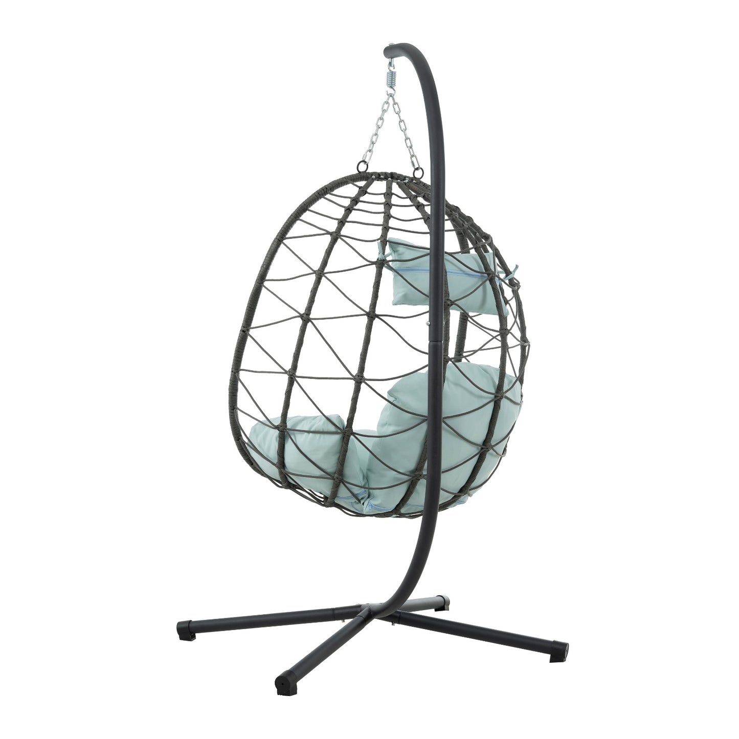 Egg Chair With Stand Indoor Outdoor Swing