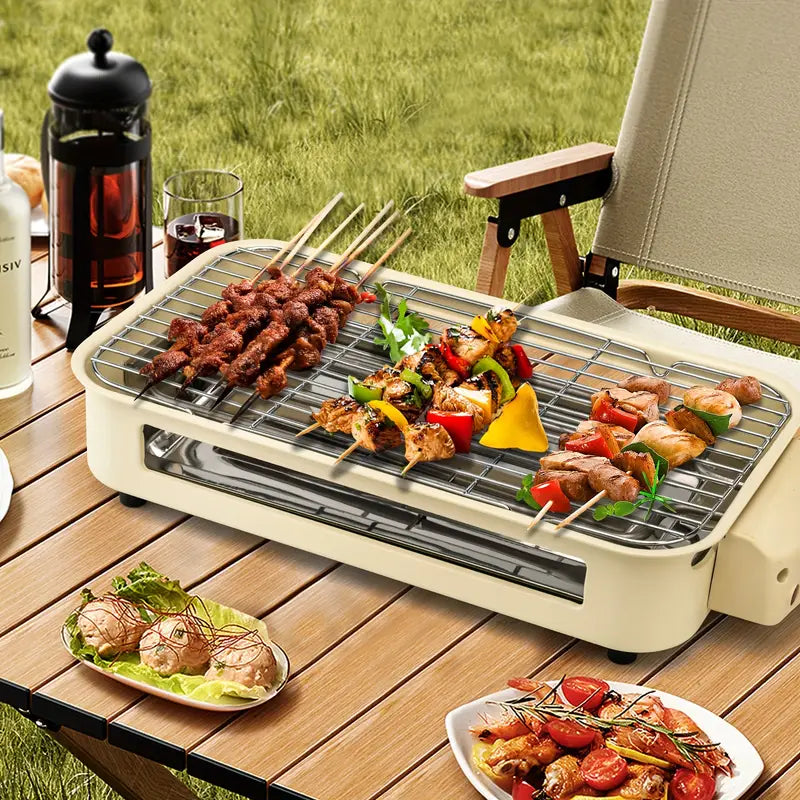 Portable BBQ Grill, Electric Griddle