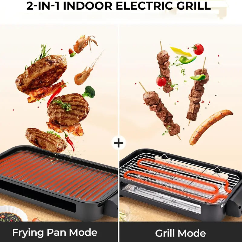 Portable BBQ Grill, Electric Griddle