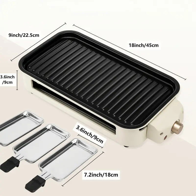 Portable BBQ Grill, Electric Griddle