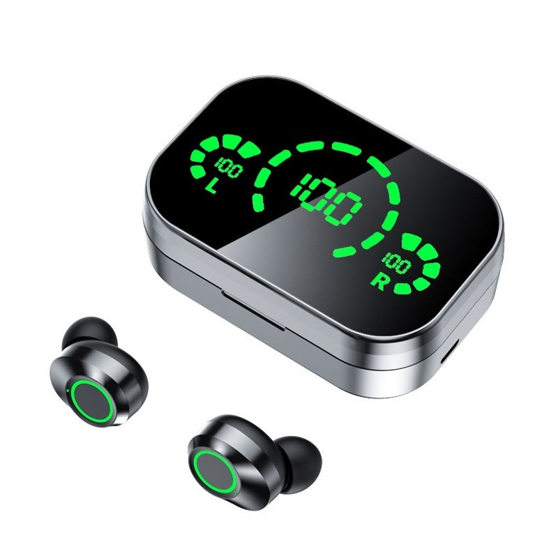 Large Screen Smart Digital Display In Ear Breathing Light