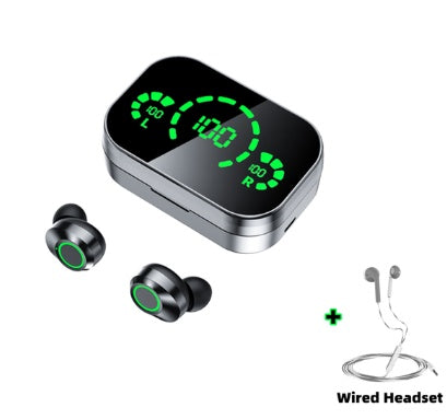 Large Screen Smart Digital Display In Ear Breathing Light