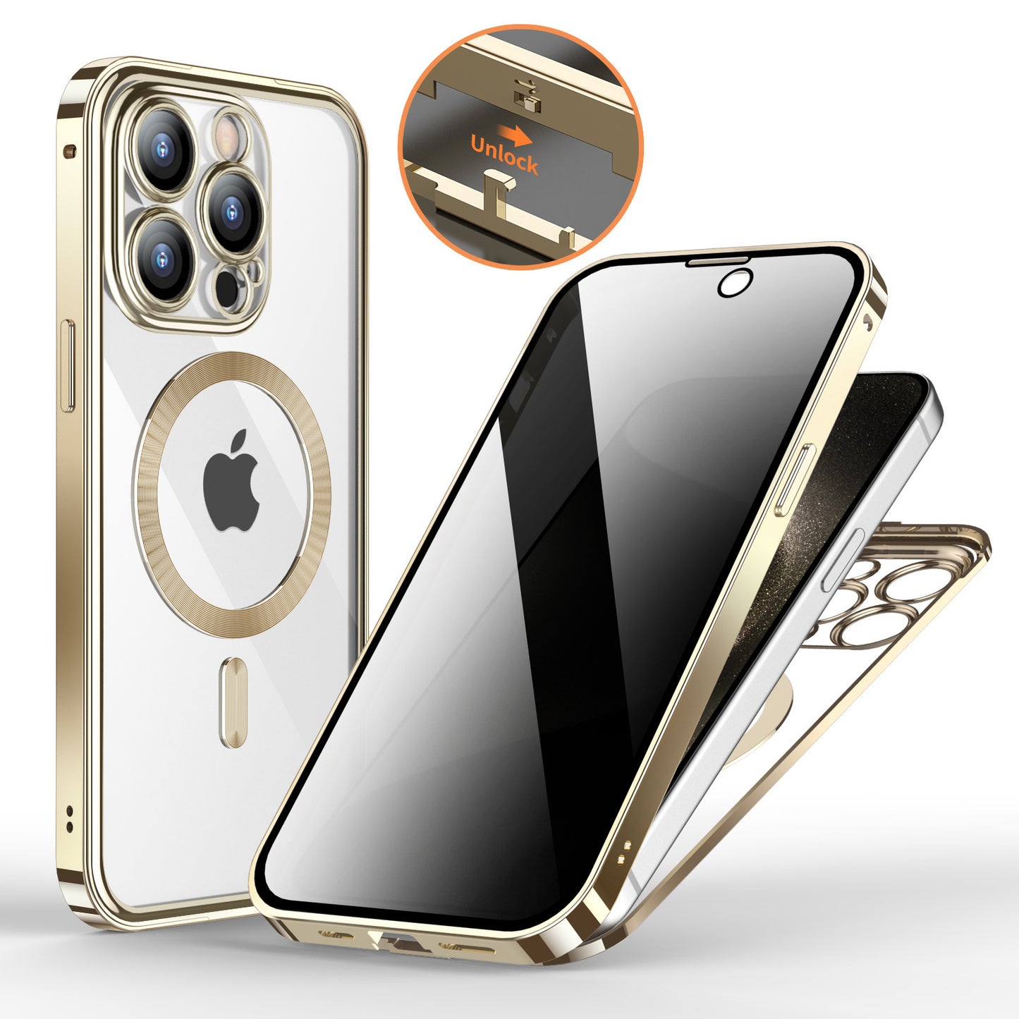 Anti-Privacy Metal Buckle Magnetic