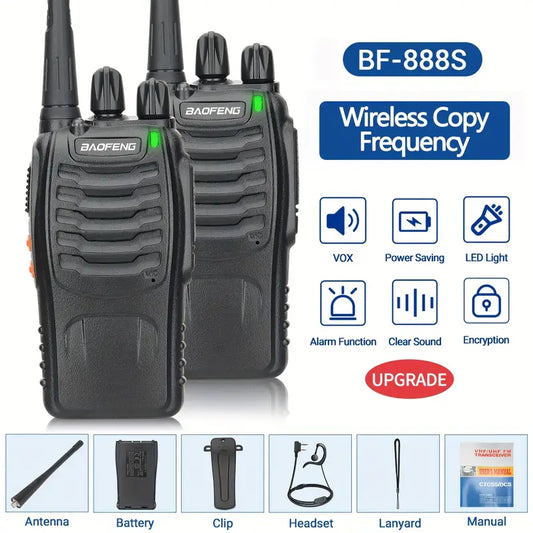 2/4/6/8pcs Walkie Talkie