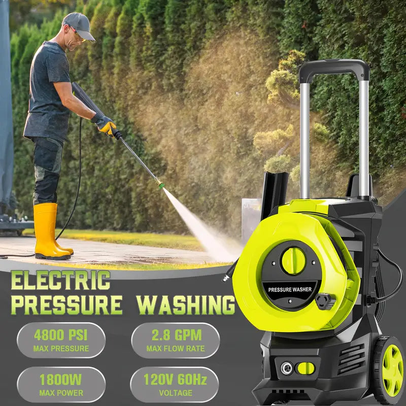 4800PSI Heavy Duty Electric Pressure Washer
