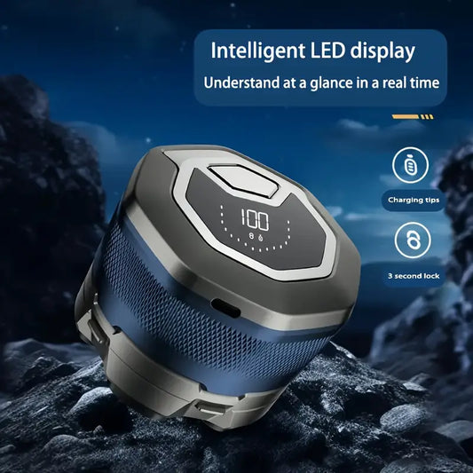 Electric Bald Head Clipper with LED Display