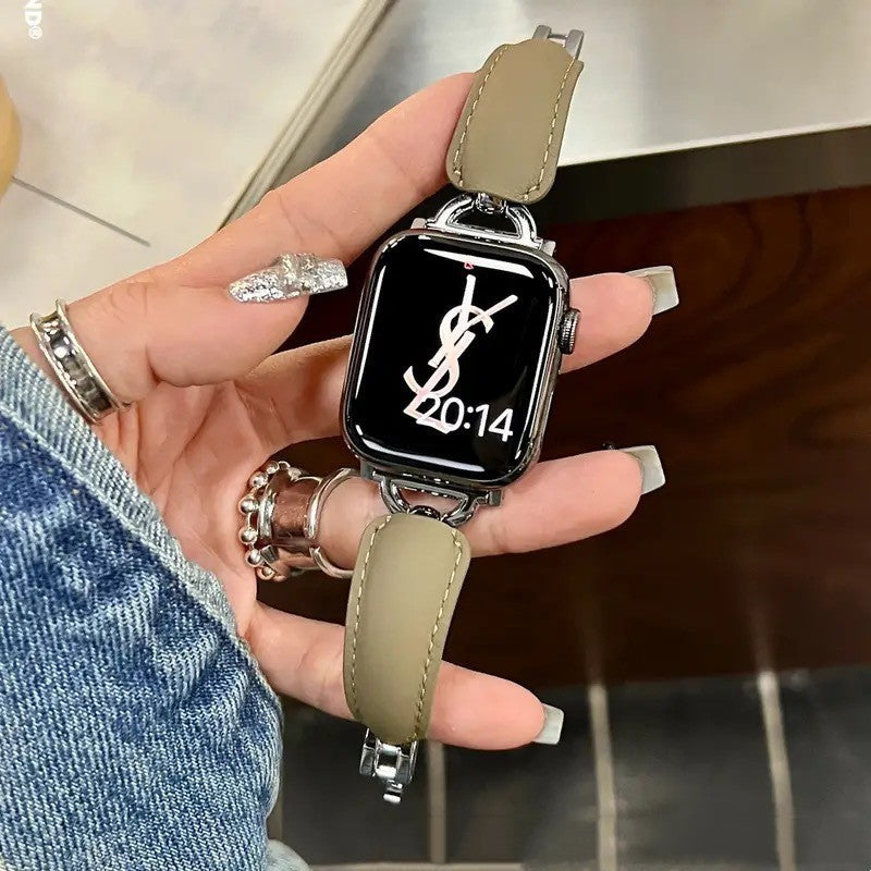 Channel watch Design Leather High-grade Strap