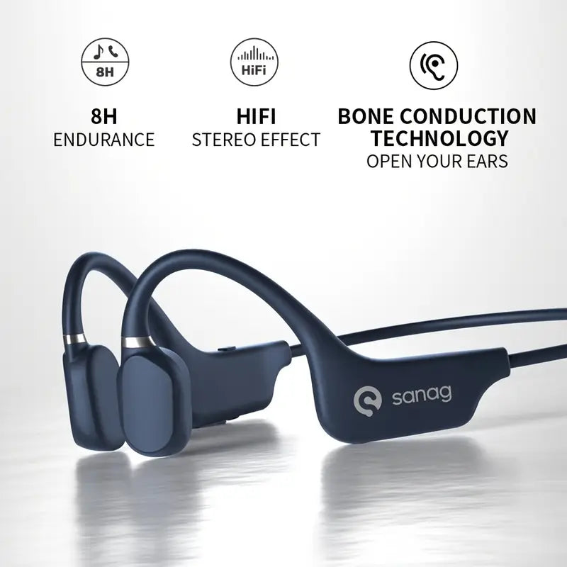 Sanag A5X True Bone Conduction Headphones