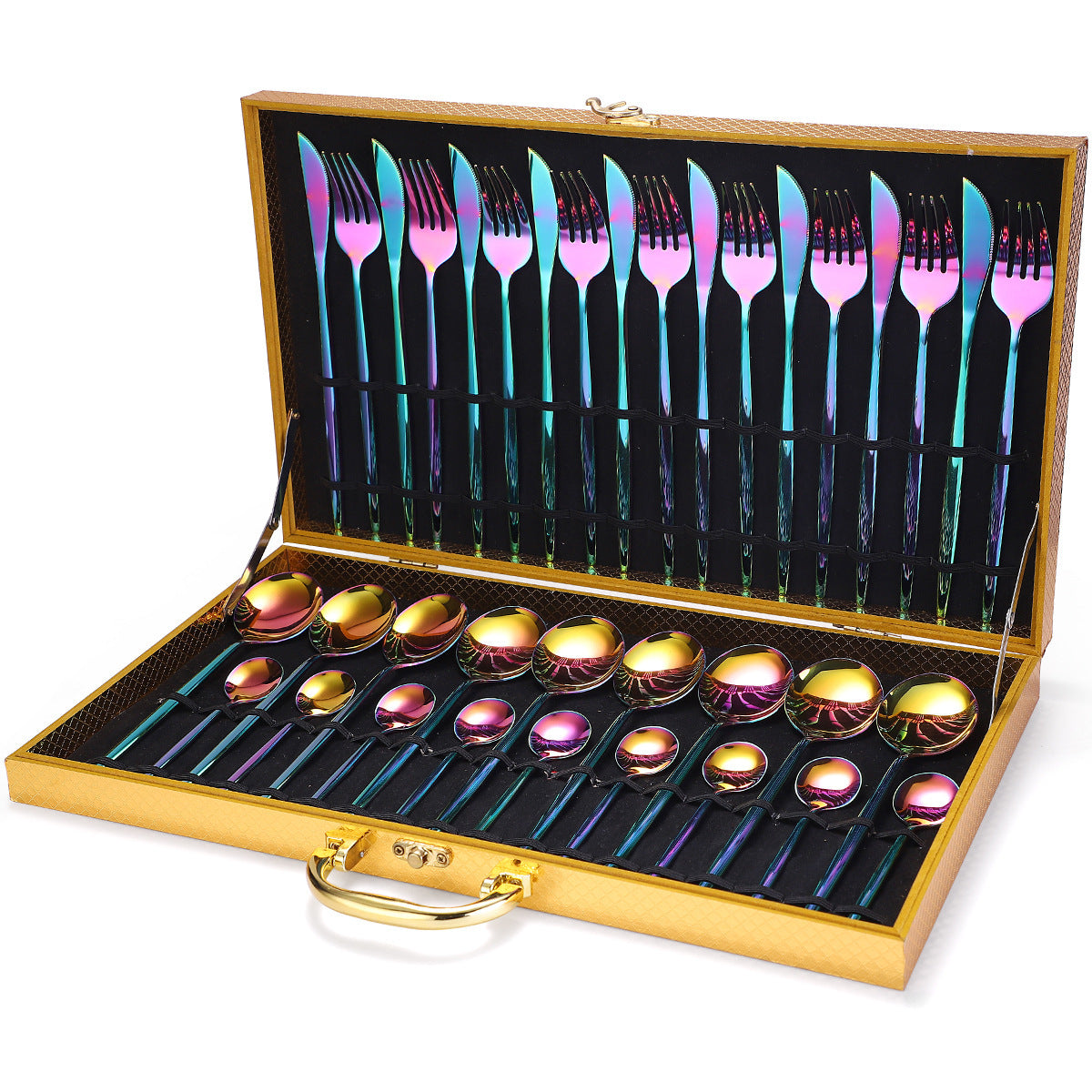 36-piece Stainless Steel Tableware