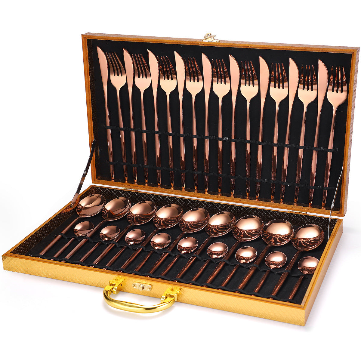 36-piece Stainless Steel Tableware