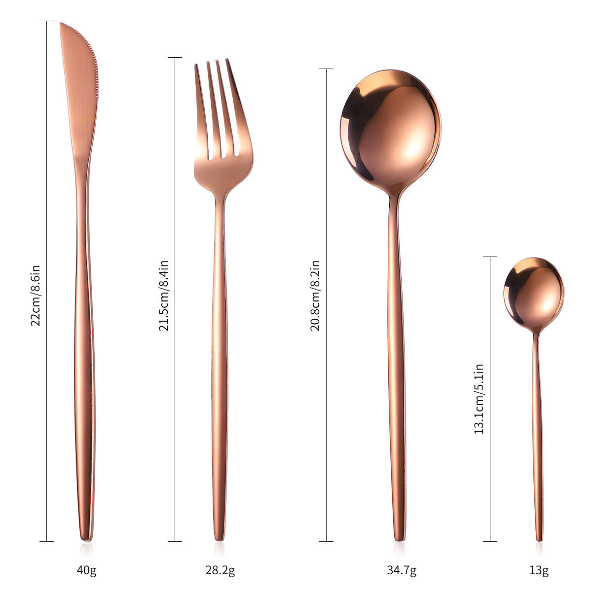 36-piece Stainless Steel Tableware