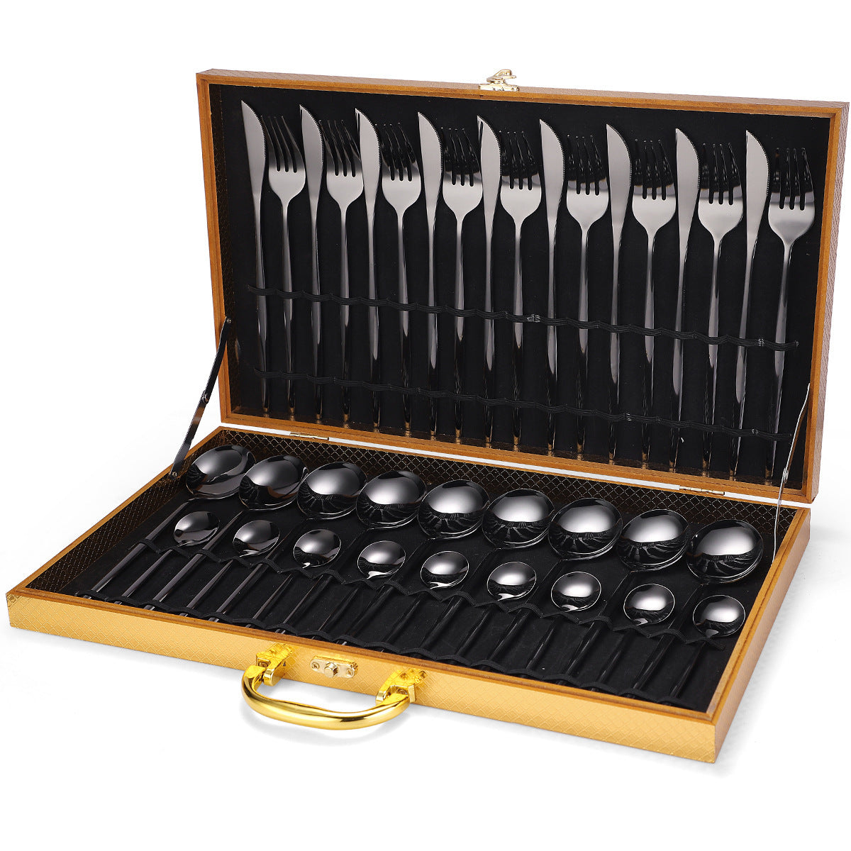 36-piece Stainless Steel Tableware