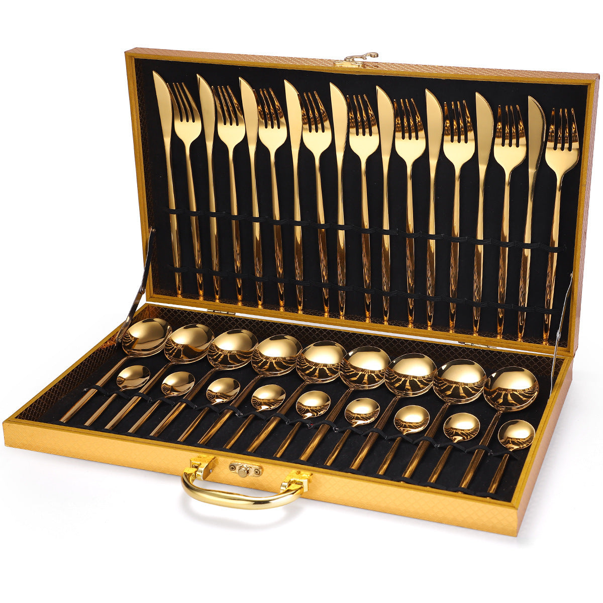 36-piece Stainless Steel Tableware