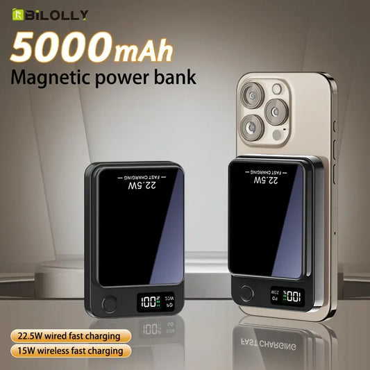 Magnetic Wireless Charging Power Bank