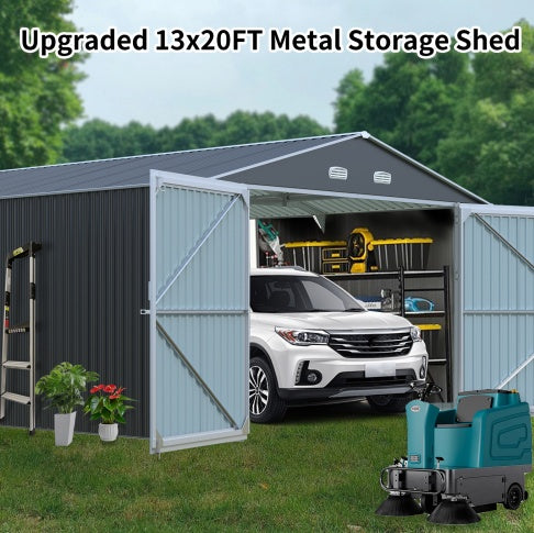 Spacious Outdoor Storage Shed This 13  20FT