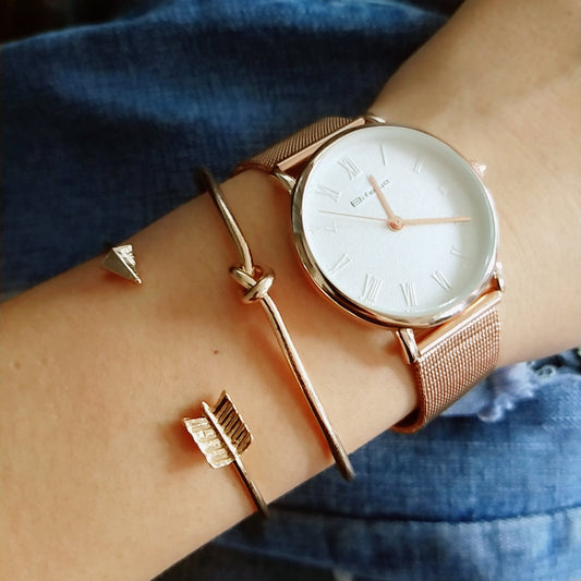 Cuff Arrow Knotted Bracelet