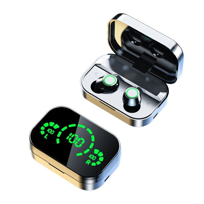 Large Screen Smart Digital Display In Ear Breathing Light