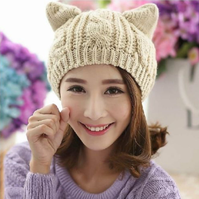 Cat Ear Beanie For Winter