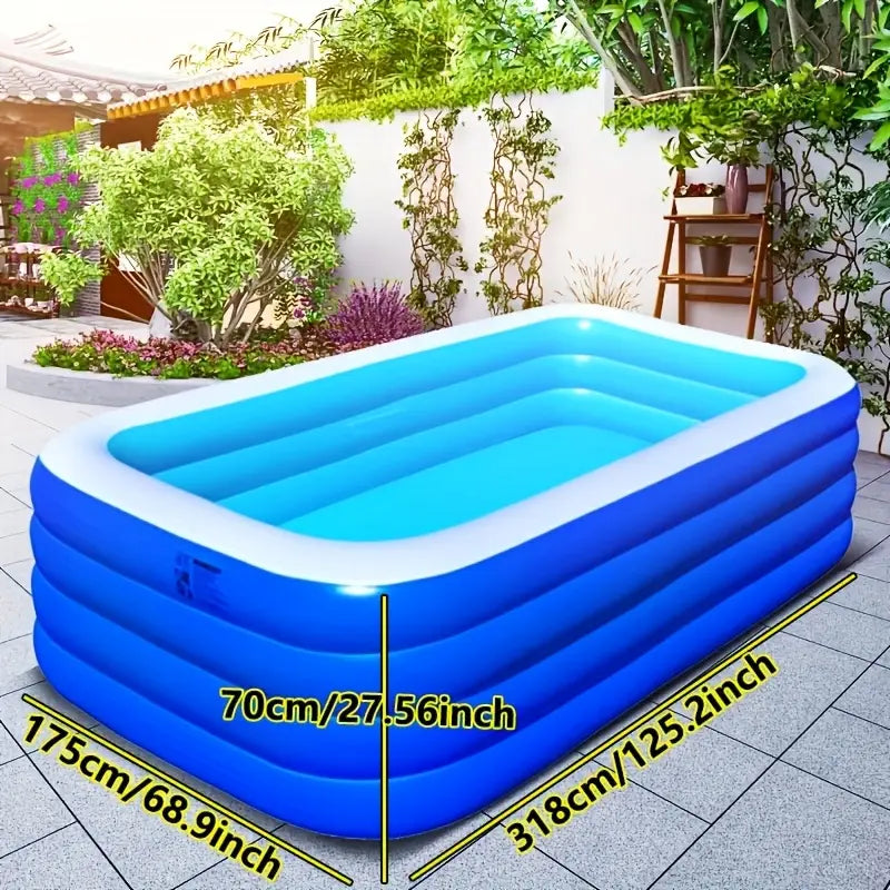 uper Large Home Inflatable Swimming Pool