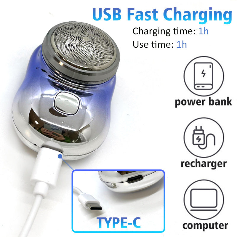 USB Electric Shaver Wet & Dry Painless