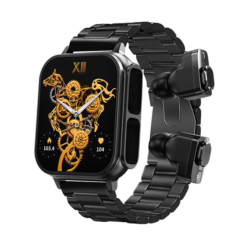 N22 Earphone Watch Two-in-one Sitting Heart Rate