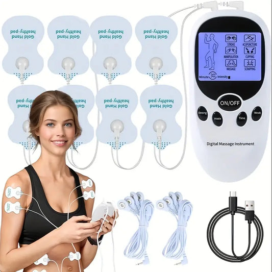 CESLIFF TENS + EMS Dual Channel Muscle Relief