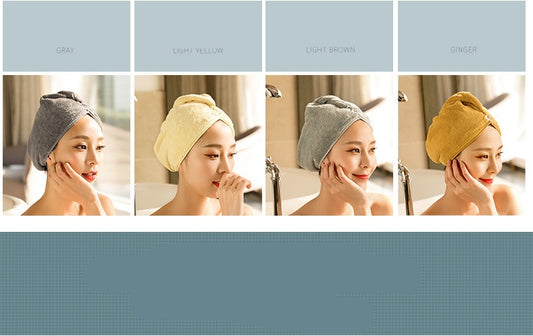 Hair Dryer Cap, Absorbent Dry Hair Towel