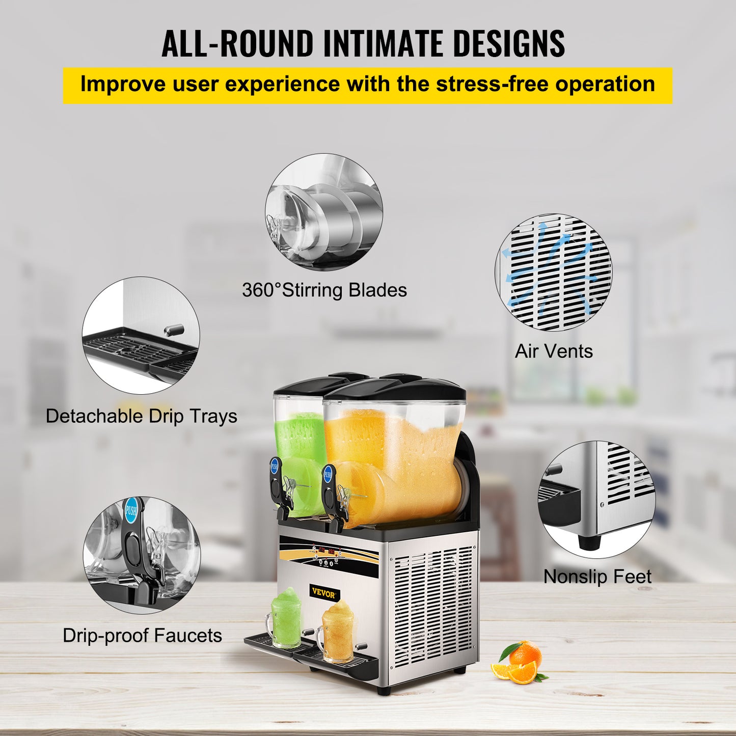 Smoothie Drink Maker For Supermarkets Cafes Restaurants Bars Home Use