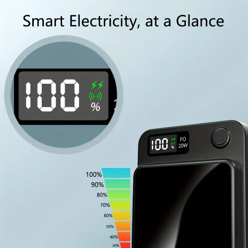 Magnetic Wireless Charging Power Bank