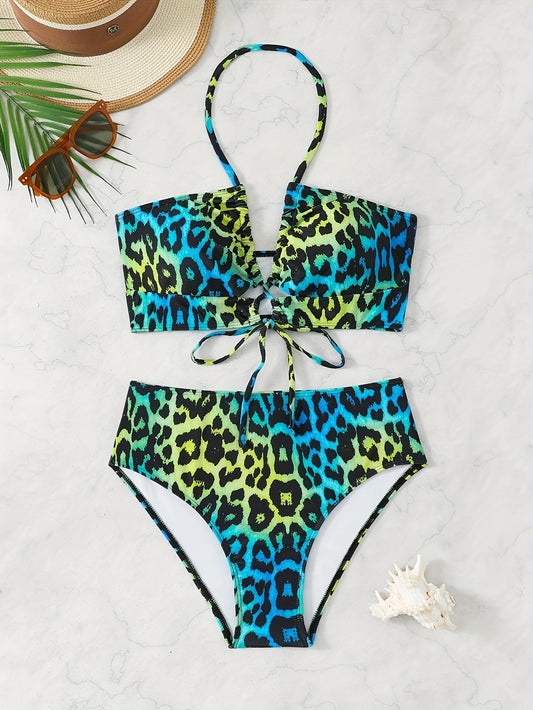 Backless Sexy Swimsuit Bikini Holiday Style