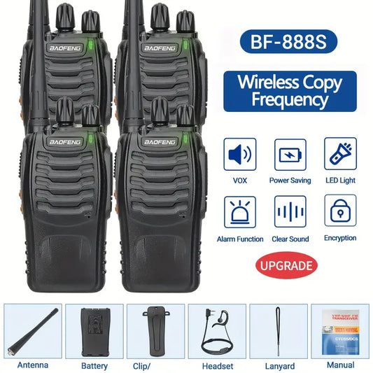 2/4/6/8pcs Walkie Talkie