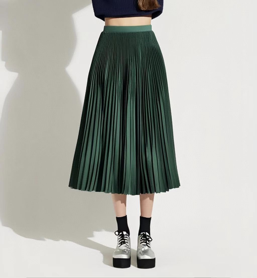 Summer  Pleated Skirt
