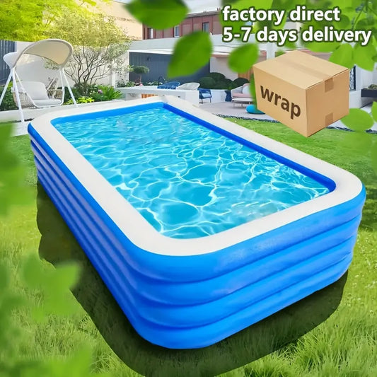 uper Large Home Inflatable Swimming Pool
