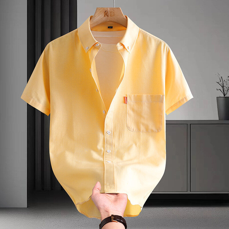 Short-sleeved Shirt Men's High Cotton