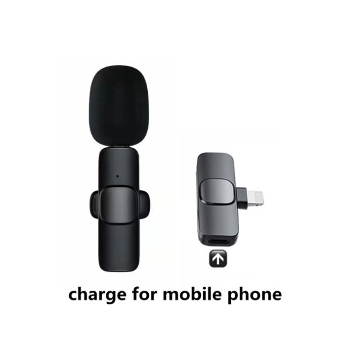 Wireless Lavalier Microphone Portable Audio Video