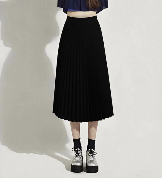 Summer  Pleated Skirt