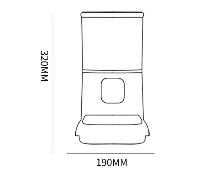 Pet Automatic Feeder Large Capacity Smart Voice