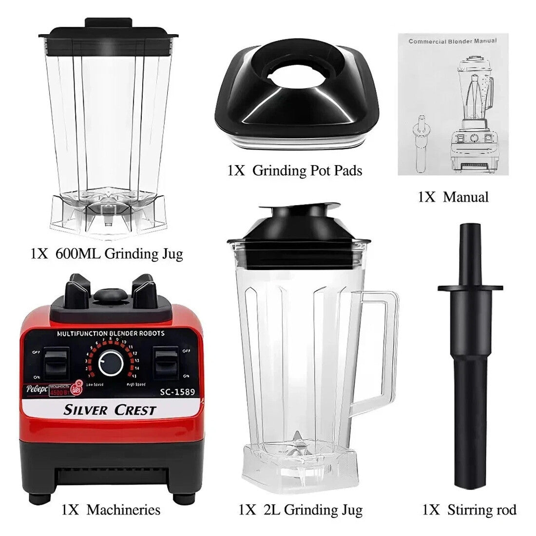 4500W Multifunctional Blender