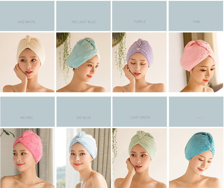 Hair Dryer Cap, Absorbent Dry Hair Towel