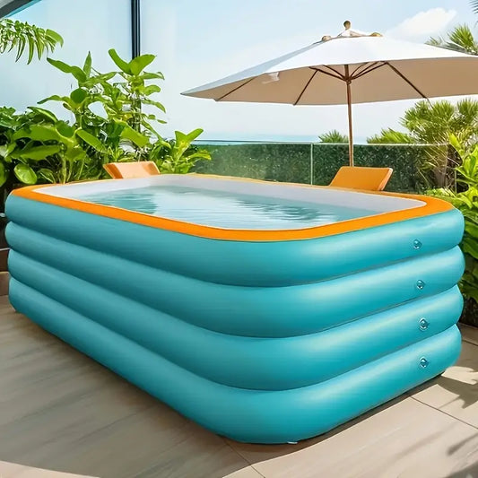 uper Large Home Inflatable Swimming Pool