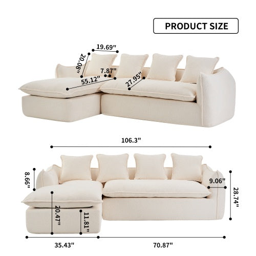 VIDEO Provided Sofa Deep Seat Sofa 3