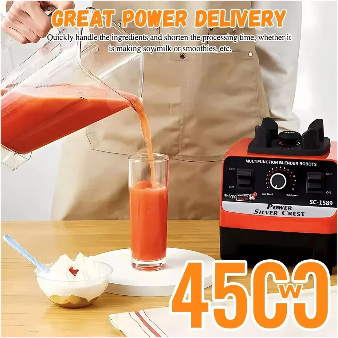 4500W Multifunctional Blender
