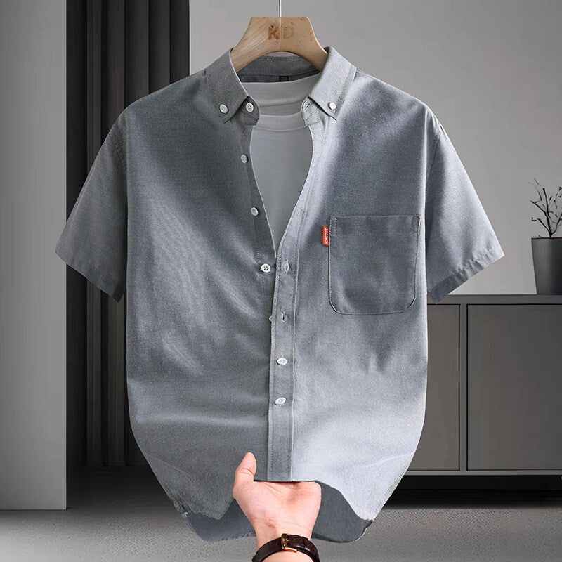 Short-sleeved Shirt Men's High Cotton