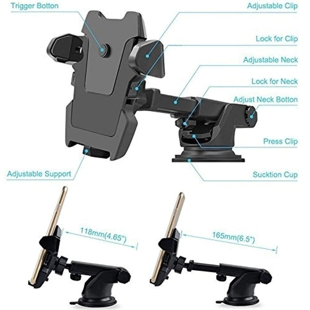Windshield Car Phone Holder Universal in Car
