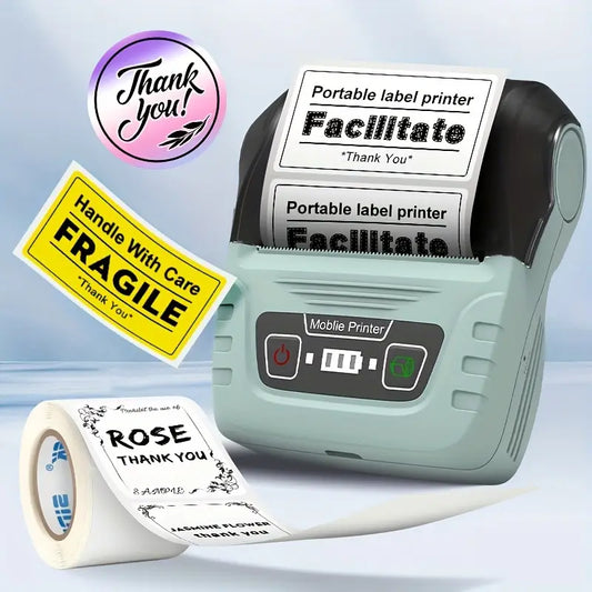 1pc SINMARK SK58 Label Maker Portable Label Printer for Small Business