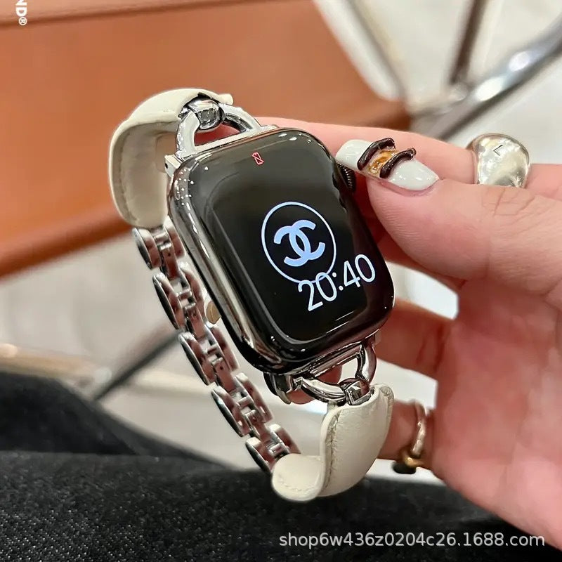 Channel watch Design Leather High-grade Strap